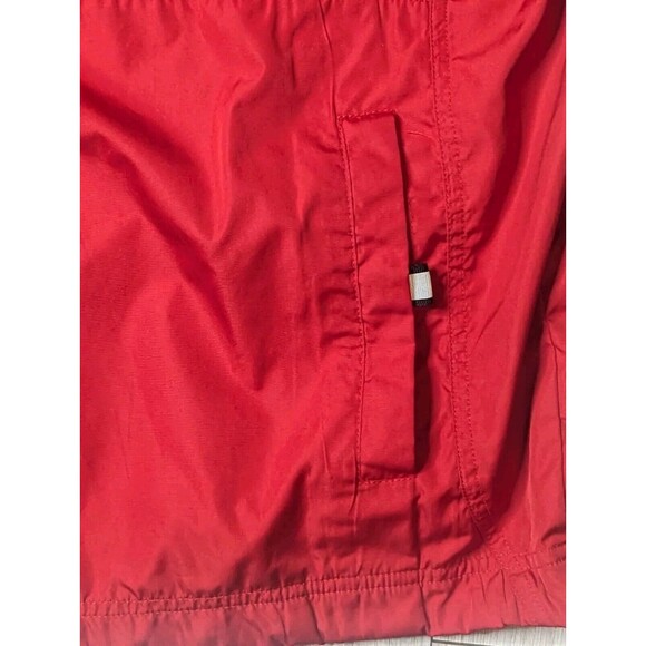 Vintage Nike Windbreaker Pullover Red 1/4 Q Zip Jacket Adult Large Vented 90's - Picture 3 of 11